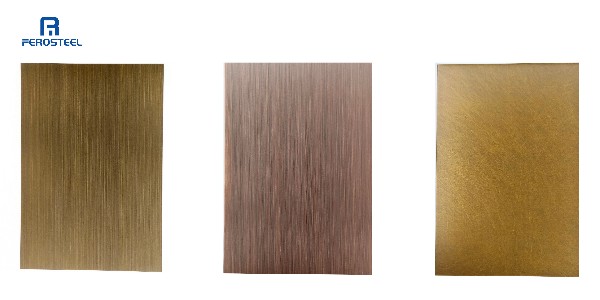 仿古铜不锈钢装饰板的应用及优点